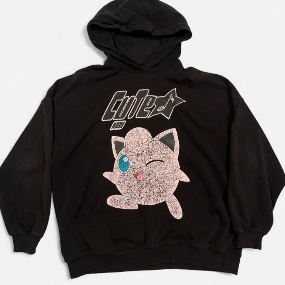 Bershka x pokemon jigglypuff hoodie